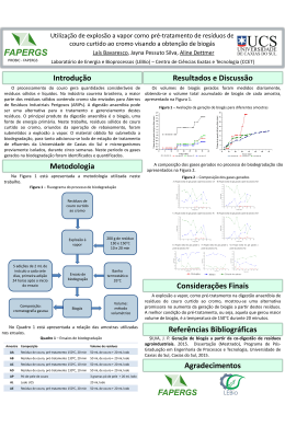 utiliza&ccedil;&atilde;o de explos&atilde;o a vapor como pr&eacute;