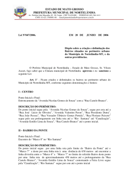 estado de mato grosso prefeitura municipal de nortelândia