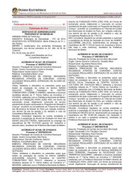 DIÁRIO ELETRÔNICO