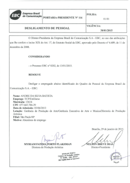 portaria &ndash; presi n&ordm; 116 &ndash; demiss&atilde;o &ndash; andre da silva batista