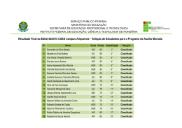 CONCESSÃO DE AUXÍLIO MORADIA