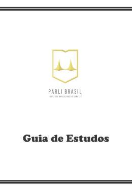 Guia de Estudos