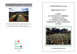 Cultivar Fertilizante - The Gaia