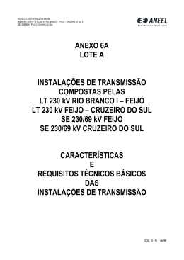 ANEXO 6A LOTE A INSTALA&Ccedil;&Otilde;ES DE TRANSMISS&Atilde;O