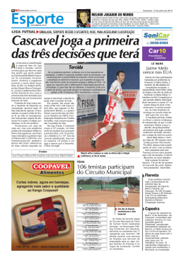 Jornal Hoje - 14 - Esportes