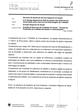 l - Ordem dos Enfermeiros