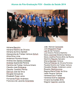 Alunos da P&oacute;s-Gradua&ccedil;&atilde;o FGV