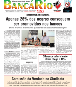 Apenas 26% dos negros conseguem ser promovidos nos bancos