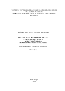 pontif&iacute;cia universidade cat&oacute;lica do rio grande do sul faculdade de