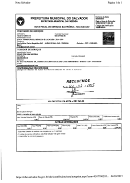 PREFEITURA MUNICIPAL Do sALvAooR oNzl&atilde;lﬁl&acirc;o&atilde;aNmi