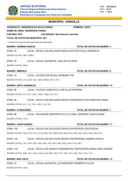 anderson da silva farias - Tribunal Regional Eleitoral de Santa