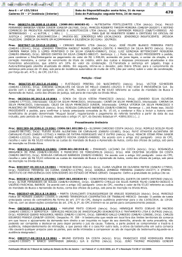 Ano 6 &ndash; n&ordm; 133/2014 Data de Disponibiliza&ccedil;&atilde;o: sexta