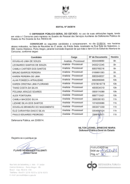 Editais 24 e 25 de 2014 - convoca&ccedil;&atilde;o popula&ccedil;&atilde;o negra/ind&iacute;gena