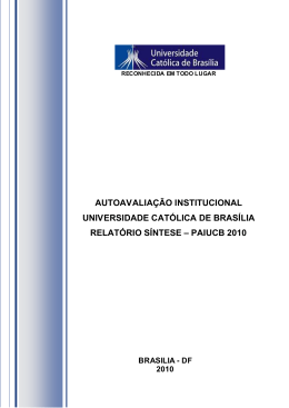 Volume 1 - Universidade Católica de Brasília