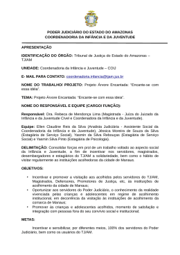 Projeto &Aacute;rvore Encantada: &ldquo;Encante