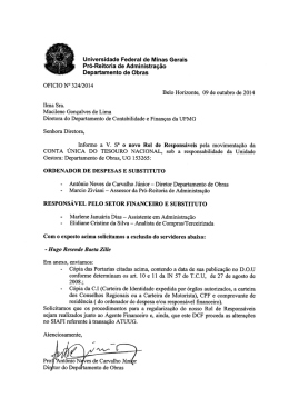 Universidade Federal de Minas Gerais Pró