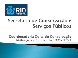 Secretaria Especial de Conservação Pública