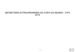 04103 - SECRETARIA EXTRAORDIN&Aacute;RIA DA COPA DO MUNDO
