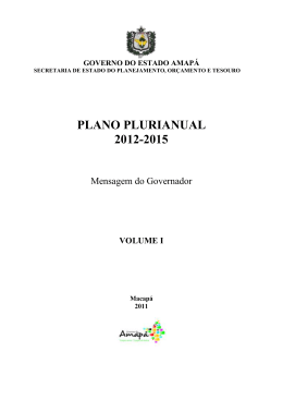 PPA 2012 - 2015 - Tribunal de Justi&ccedil;a do Amap&aacute;