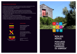 PRD PR3 Caminhos de Sobrosa - Folheto