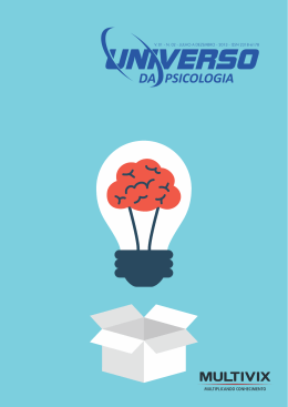 Edição 02 Revista Universo da Psicologia Julho a Dezembro de 2013