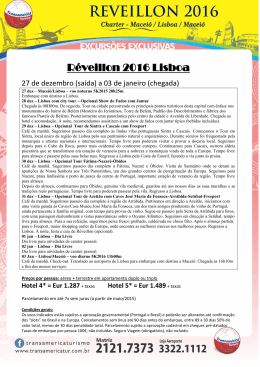 R&eacute;veillon 2016 Lisboa