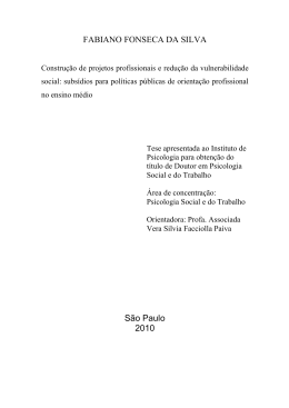 FABIANO FONSECA DA SILVA S&atilde;o Paulo 2010