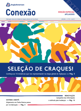Sele&ccedil;&atilde;o de cRaqueS! - Anglo American Brasil