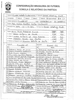 Page 1 CONFEDERAQÃG BRASILEIRA DE FUTEBOL SÚIVIULA E