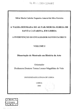 S&iacute;lvia Maria Cabrita Nogueira Amaral da Silva Ferreira