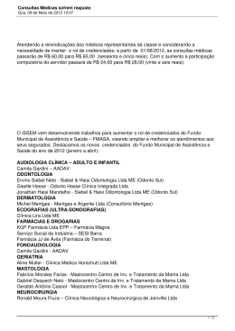 Consultas M&eacute;dicas sofrem reajuste