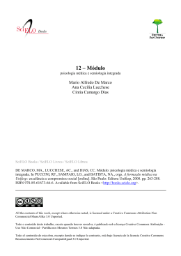 12 &ndash; M&oacute;dulo - SciELO Livros