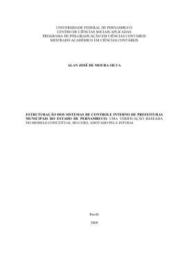 dissertacao nr.003_Alan - Universidade Federal de Pernambuco