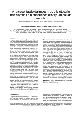 A representa&ccedil;&atilde;o da imagem do bibliotec&aacute;rio nas hist&oacute;rias em