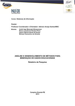 AN&Aacute;LISE E DESENVOLVIMENTO DE M&Eacute;TODOS - NUPEX