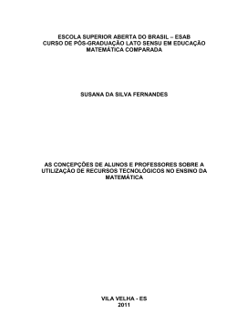 Monografia Susana Fernandes