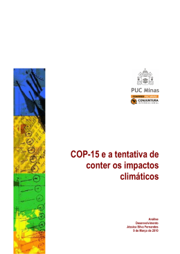 COP-15 e a tentativa de conter os impactos climáticos