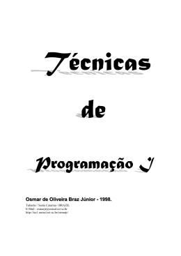Prog. I - Instituto de Computa&ccedil;&atilde;o