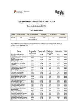 Agrupamento de Escolas Garcia de Orta – 152201