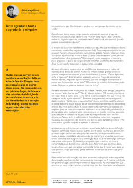 Tenta agradar a todos e agradar&aacute;s a ningu&eacute;m