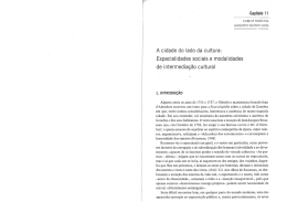 As Cidades do Lado da Cultura