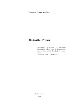 Radcliffe-Brown
