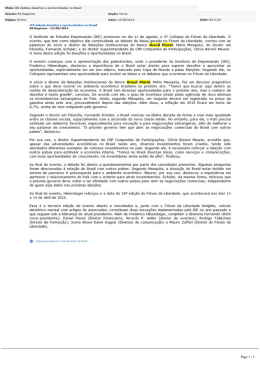 IEE debate desafios e oportunidades no Brasil