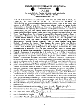 ATA 4&ordf; REX 09-06-20110001 - Instituto de Artes