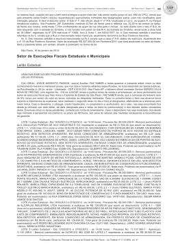 Setor de Execu&ccedil;&otilde;es Fiscais Estaduais e Municipais
