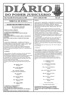 EDI&Ccedil;&Atilde;O 3982.pmd - Di&aacute;rio da Justi&ccedil;a Eletr&ocirc;nico - TJRR