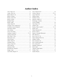Author Index