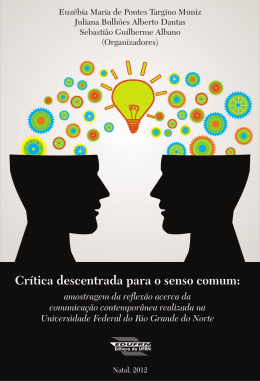 Ebook Cr&iacute;tica descentrada para o senso comum