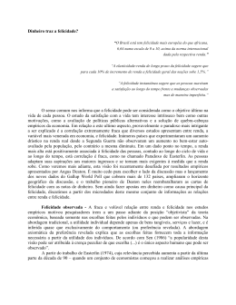 Dinheiro traz a felicidade? O senso comum nos informa
