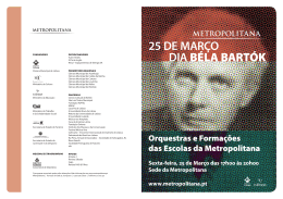 25 DE MAR&Ccedil;O DIA B&Eacute;LA BART&Oacute;K